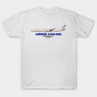 Airbus A340-600 - Etihad Airways T-Shirt